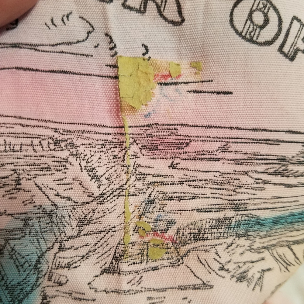 Vintage Pink Souvenir of Arizona Ruffled Apron - Picture 7 of 9